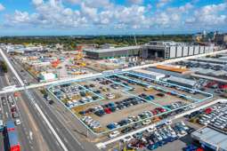 Key bare land site in busy Christchurch location