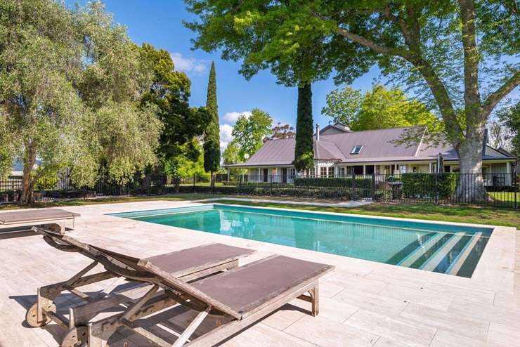 A multimillion-dollar estate linked to former Black Cap Adam Parore was the first home on the auction block on Wednesday, May 20. Photo / Supplied