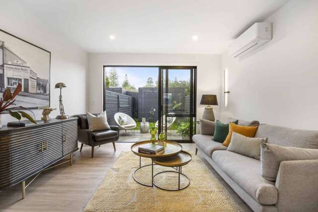 Nearly new townhouse on St Heliers border