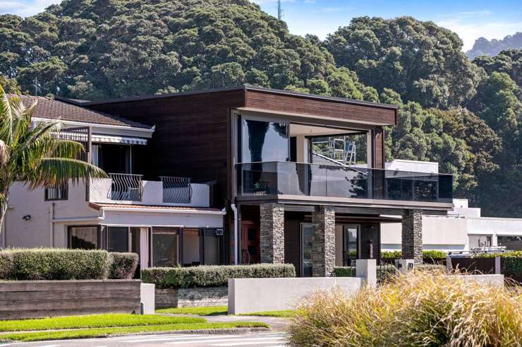 The luxury home on Oceanbeach Road, in Mt Maunganui