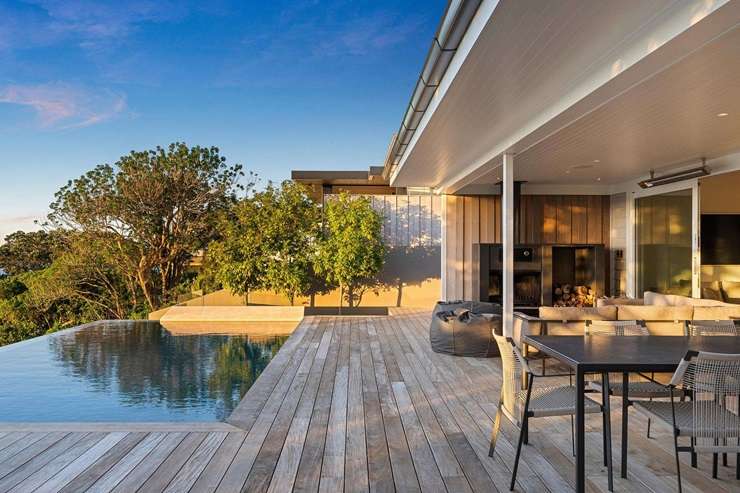 The five-bedroom mansion at 144 Orakei Road, in Auckland's Remuera, is back on the market just two  years after it broke auction records with a <img2.8m sale. Photo / Supplied