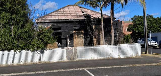 Fire damaged - Urgent action required