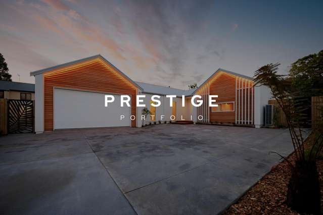 Privately positioned, luxurious new build