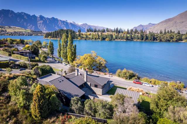 Lakefront Residence in Coveted Queenstown Address