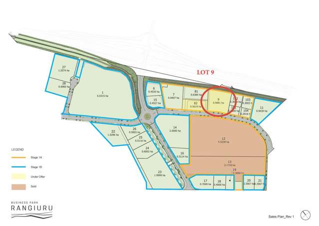 Dual Road Profile at Rangiuru - Land 9,881sqm