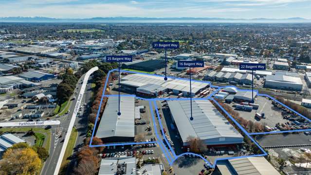 Trophy Industrial Complex with Huge Land Holding