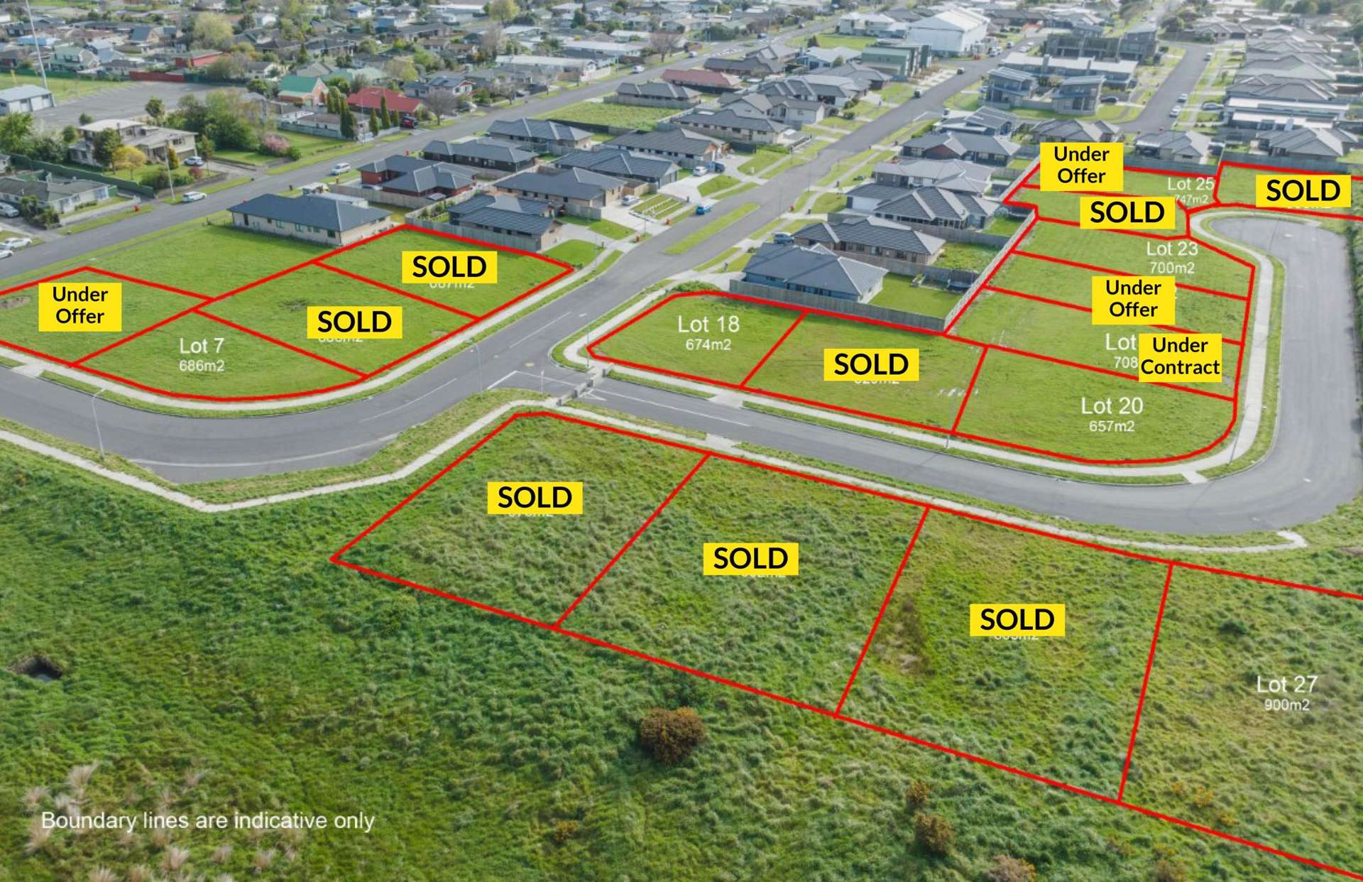 Lots 6-30 Balrickard Way Stage 2 Sections Milson_0