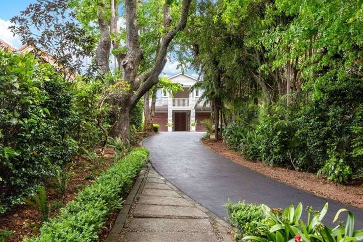 The four-bedroom home on Woodside Road, in Auckland's Mount Eden, was snapped  up at auction this week. Photo / Supplied