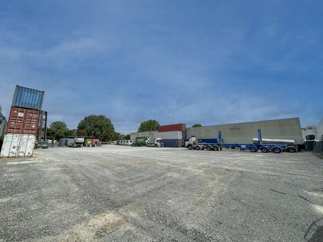 Metalled Airport Yard