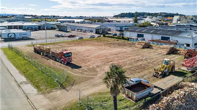 Bare land industrial site in Napier’s Onekawa