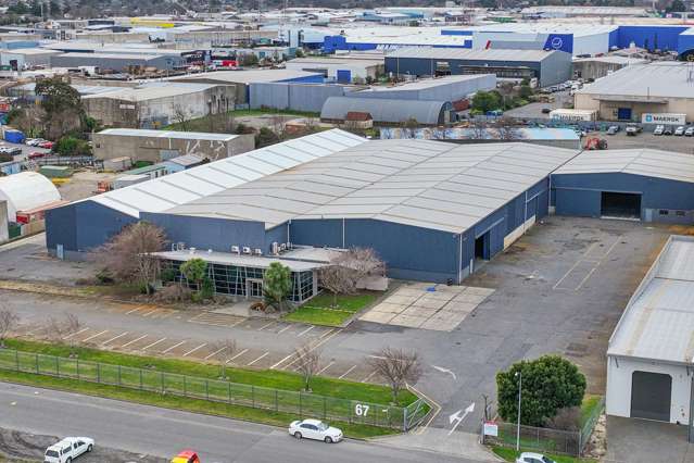 Large scale manufacturing or warehousing