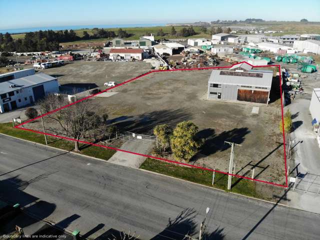Industrial yard – own, occupy or develop
