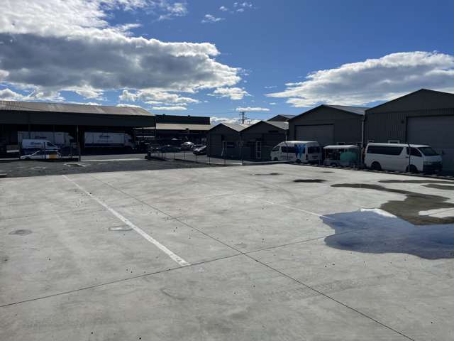 Industrial yard for lease