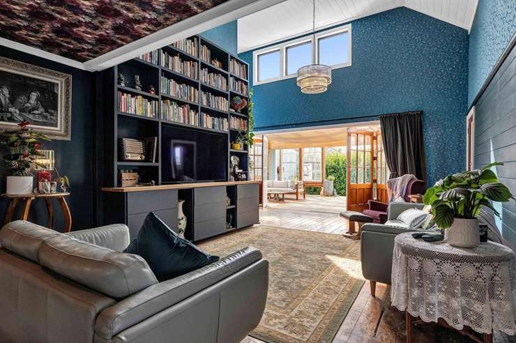 Janine and Brian Jones have listed their home for $545,000-plus after five years of renovation and restoration work. Photo / Supplied