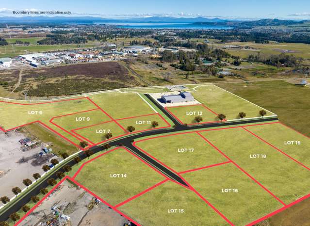 Limited release of prime industrial land