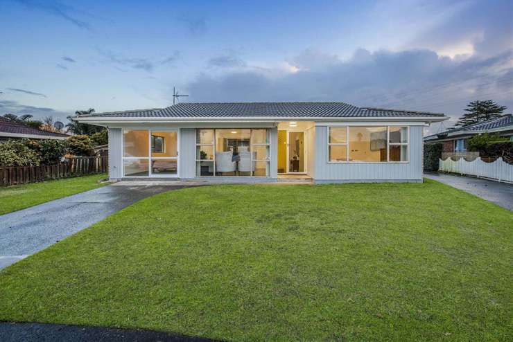 Fifty families inspected this home on Twin Parks Rise, in Papakura, Auckland. It ended up selling under the hammer for <img.25m - <img00,000 above CV. Photo / Supplied