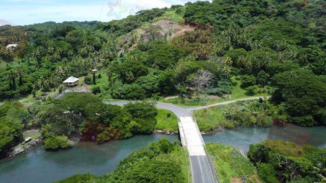 Freehold Residential Land near Salt Lake along Hibiscus Highway, Savusavu, Vanua Levu, Fiji