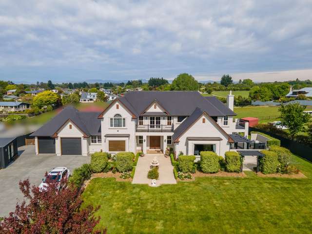 Grand estate up for sale.