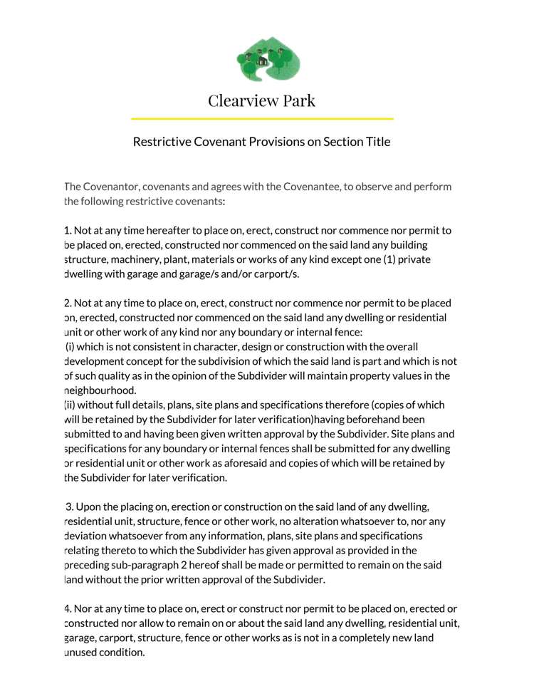 14 Lots Clearview Park Development Milson_5