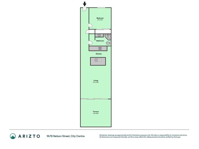 1K/15 Nelson Street City Centre_1