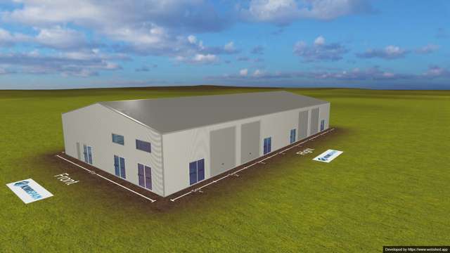 Flexible industrial units from 200sqm –1,000sqm