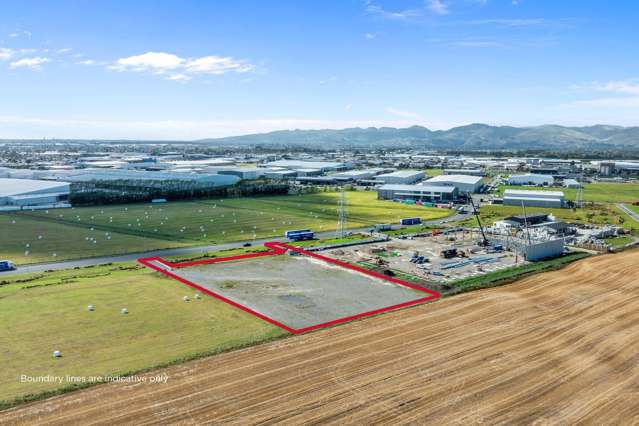 Prime Hornby industrial land