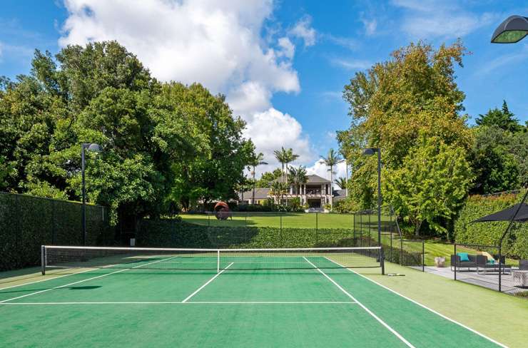 A two-level penthouse apartment at 8/464 Remuera Road, in Remuera, Auckland, has a 12-car garage. Photo / Supplied