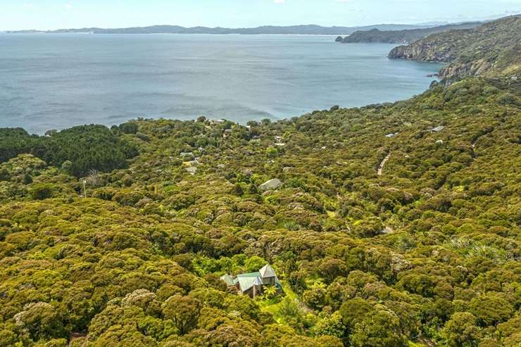 489 Tuateawa Road, in the Coromandel, known locally as The Castle, is being sold 