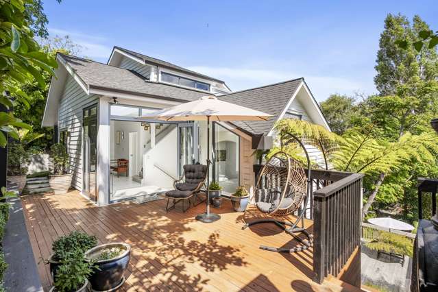 Contemporary Weatherboard Home in St Heliers