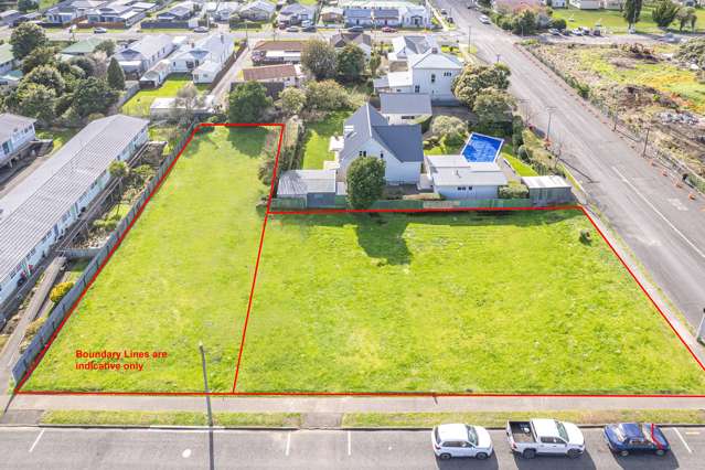 Prime city centre land: Two adjacent lots!