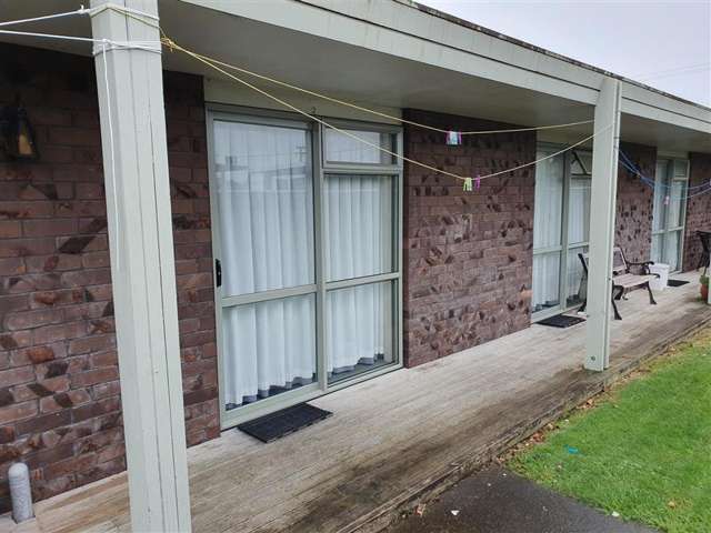 Semi furnished, power included - studio bedsit unit