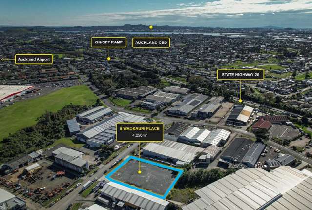 Secure 4,250m2 Yard &ndash; Power + Water