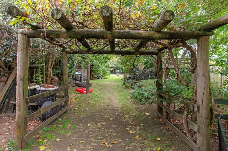 The historic villa was built in 1887 for Katikati's first school teacher, David Gallaher's mother, Maria. Photo / Supplied