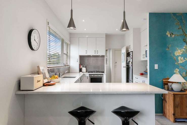 The garden flat at 1/28 Victoria Avenue, in Auckland's Remuera, goes to auction on September 18. Photo / Supplied