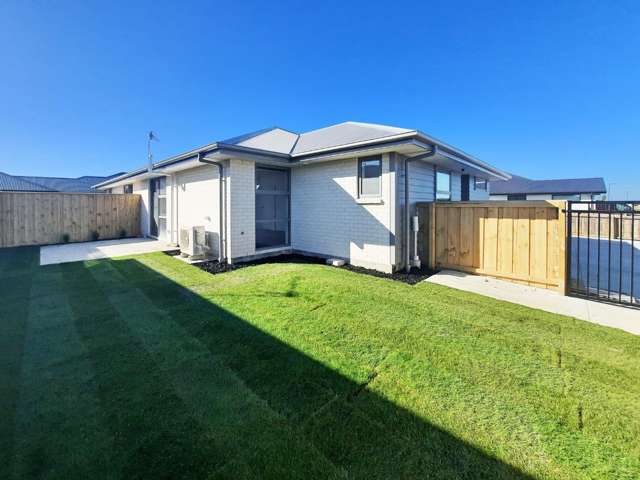 3 Bedroom New Build In Rolleston