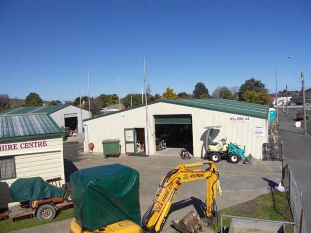 A busy hire centre