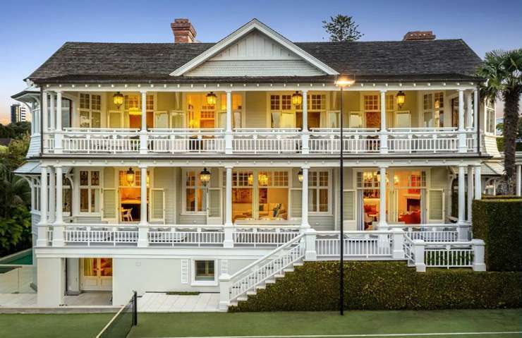 The striking four-bedroom home on Waiata Avenue, in Auckland's Remuera, had a CV of <img6m. Photo / Supplied