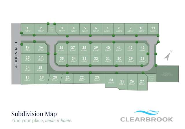 Clearbrook - Sections priced from $190,000