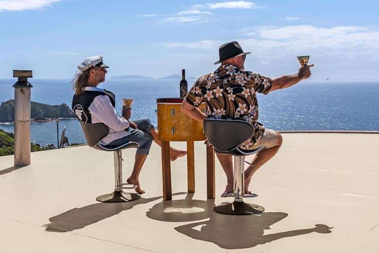 140 Lawson Drive is perched on the top of the summit at Whau Point, in Whangārei. Photo / Supplied