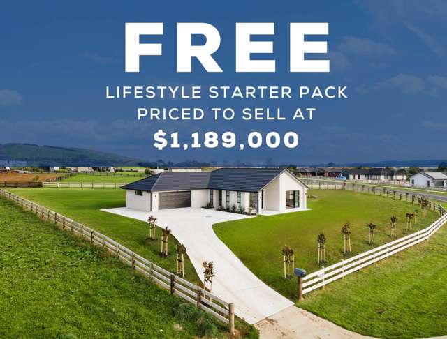AFFORDABLE NEW PROPERTY + LIFESTYLE STARTER PACK