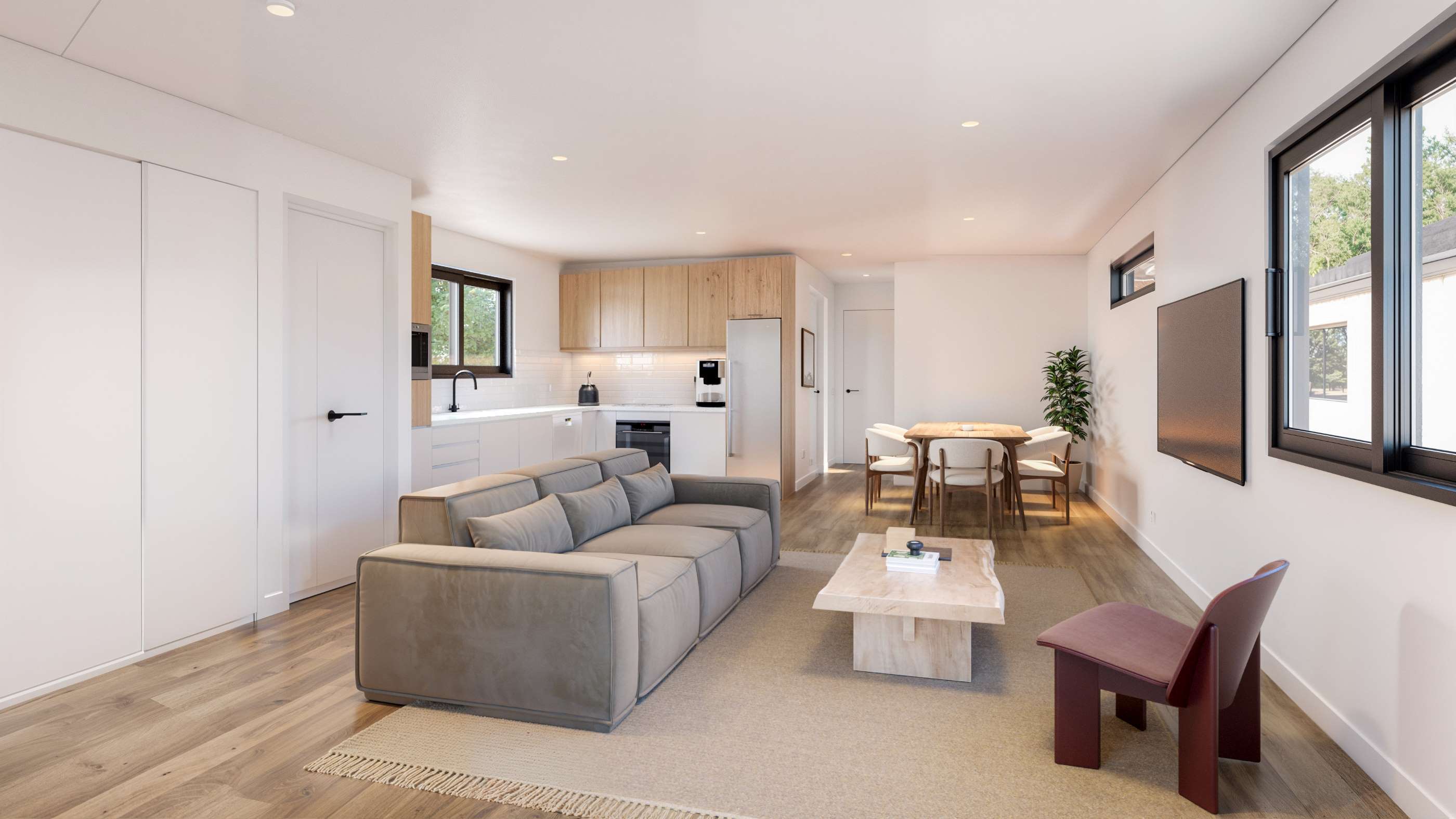Bay Views apartments at 25-59 Clark Road in Hobsonville, Waitakere