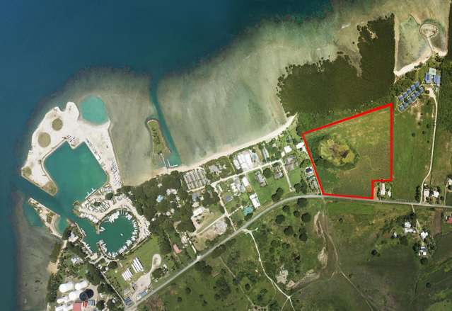 Pristine Vuda Waterfront Development site.