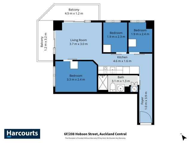 6F/208 Hobson Street Auckland Central_1