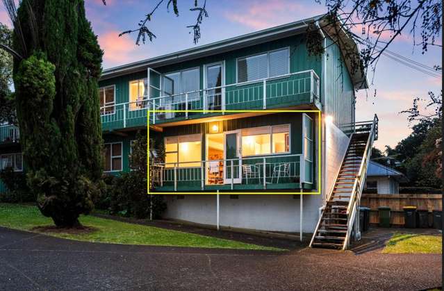 Triple Grammar Zone + Maungawhau School – Sunny Mt Eden Unit Perfect for Small Families, Couples or Professionals