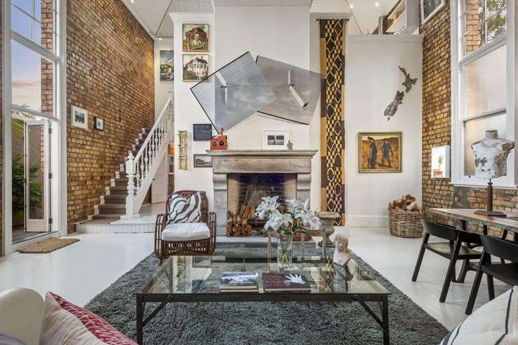 The historic Queen's Hall at 9 Paget Street, in Auckland's Freemans Bay, is up for grabs and heading to auction on February 18. Photo / Supplied