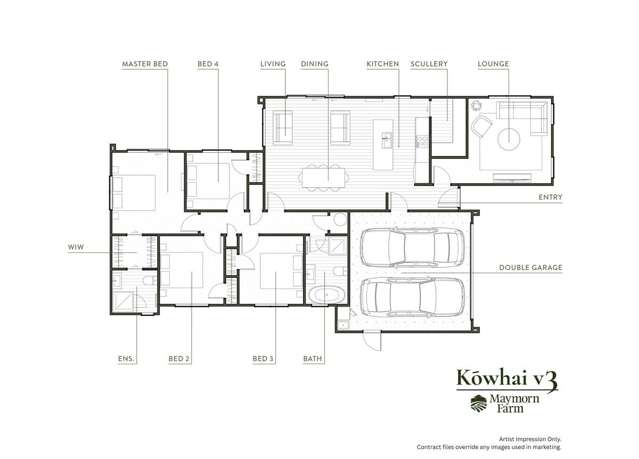 Kowhai v3, Maymorn Farm Maymorn_2
