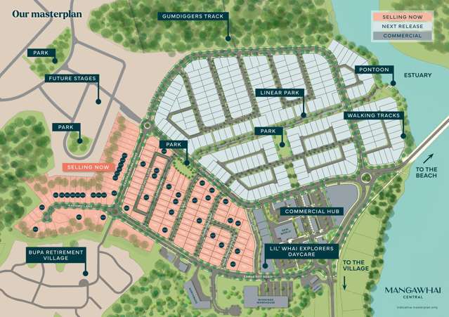 Residential Stages 1 D and 1, Mangawhai Central Mangawhai_1