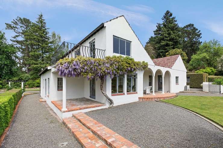 The Arts and Crafts-style home with extensive English gardens on Nicholls Road, in Flemington, Hawke’s Bay, has sold to an overseas buyer after six months on the market. Photo / Supplied