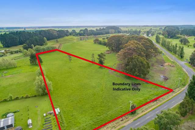 No covenants - 1.83 ha Bareland