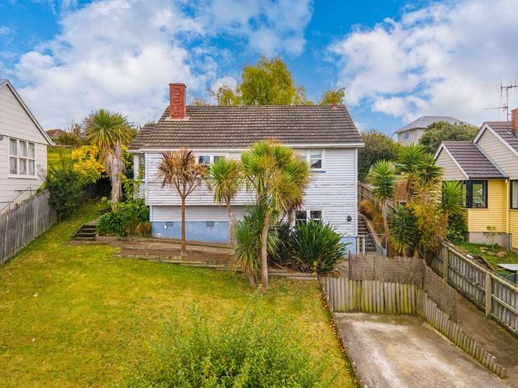 On the market for $899,000-plus in the Ashburton suburb of Allenton is a four-bedroom character home at 56 Belt Road. Photo / Supplied